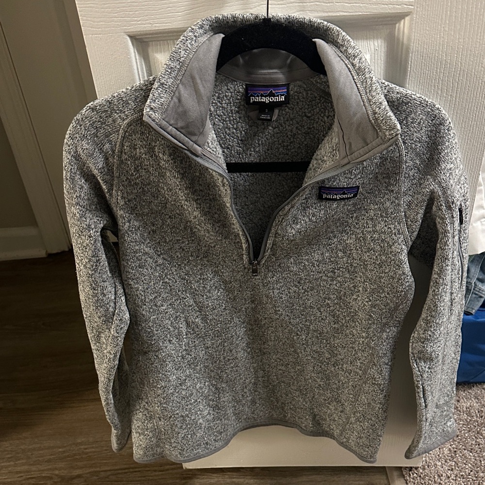 Patagonia Women's Gray Zip-Up Fleece